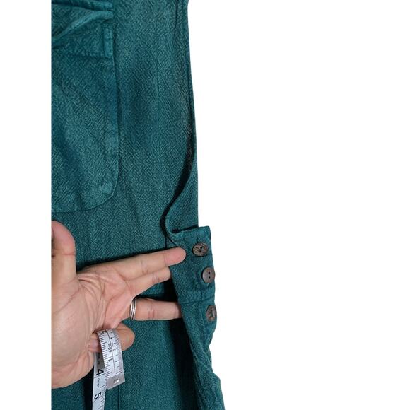 April Cornell for Modern Prairie Hannah Jumpsuit in Teal Womans Small - Picture 4 of 12
